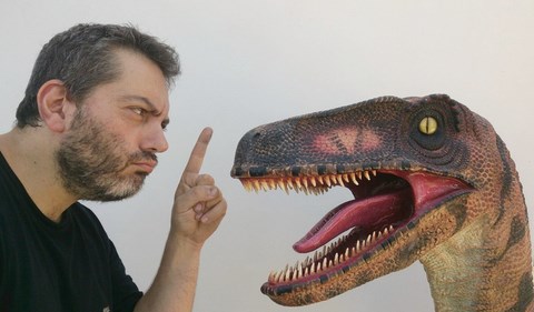 andrea giomaro e velociraptor